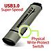 32GB SS3 USB3.0, USB 3.0 (3.1 Gen 1) , Type-A, Cuffia, Alluminio, 0 - 70 °C, 20 - 90% - Foto miniatura 1